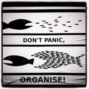 don t panic organise